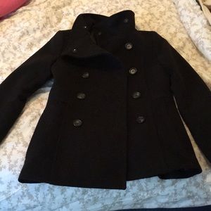 H&M double breasted pea coat